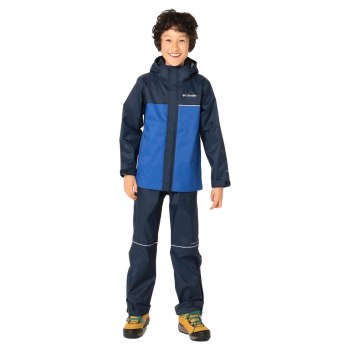 Columbia Jakne Za Dječake - Simpson Sanctuary II Rain Set Tamnoplave | KPOU-65034